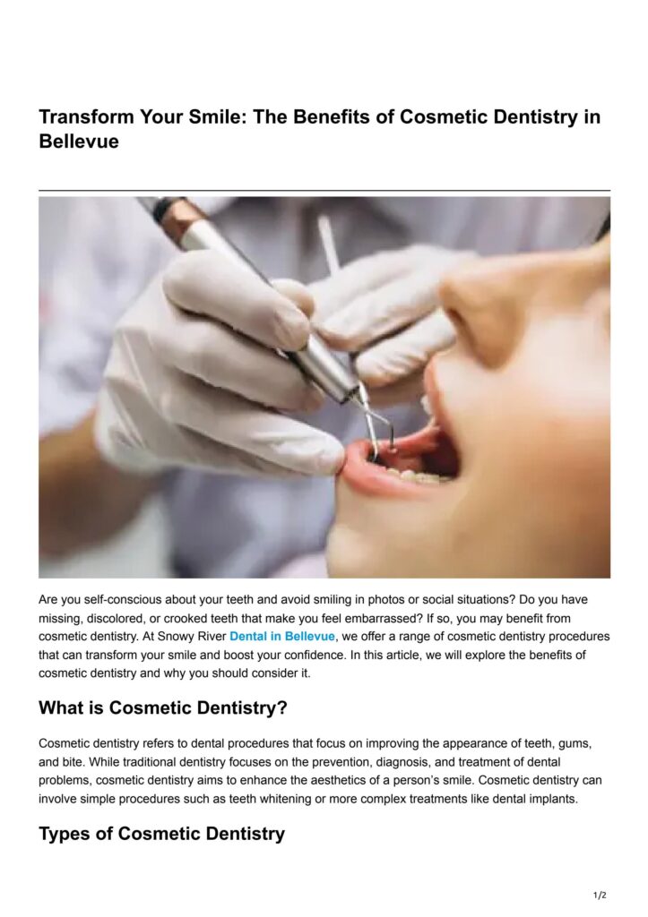 Cosmetic Dentistry Getaways: Transform Your Smile