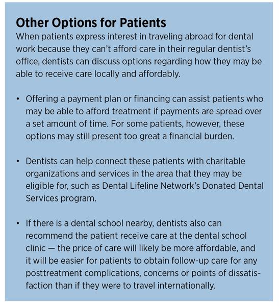 Dental Tourism And Post-Treatment Care: Follow-up Guidelines